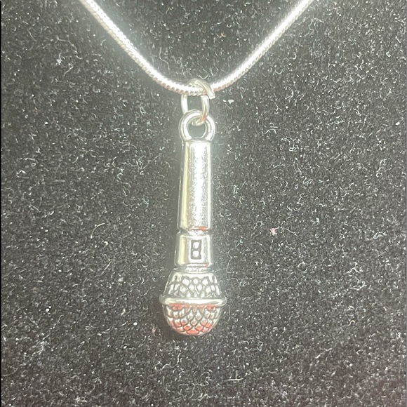 Other - Pendant MicPhone Charm Necklace
